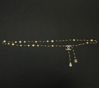Chanel Bead and Chain Belt