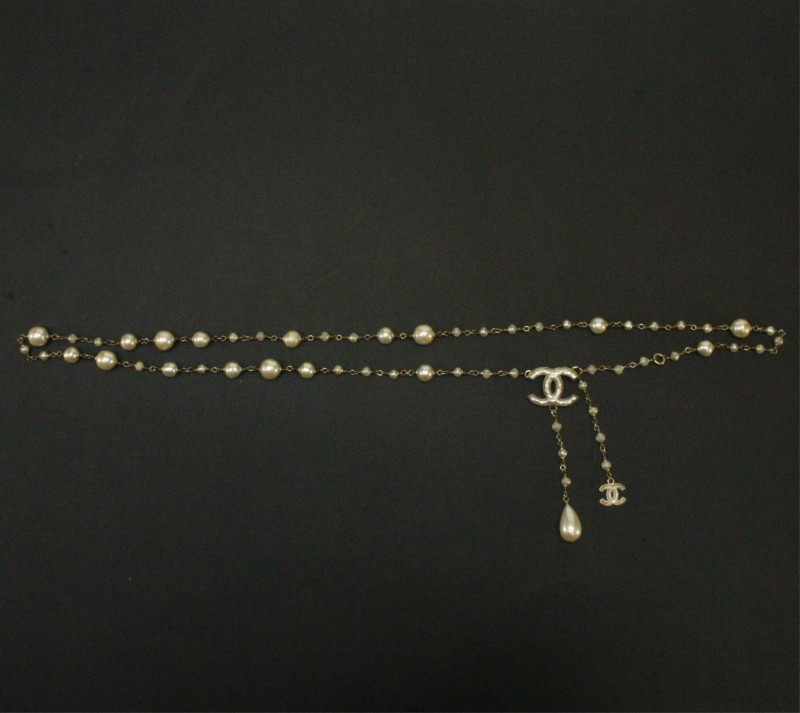 Chanel Bead and Chain Belt