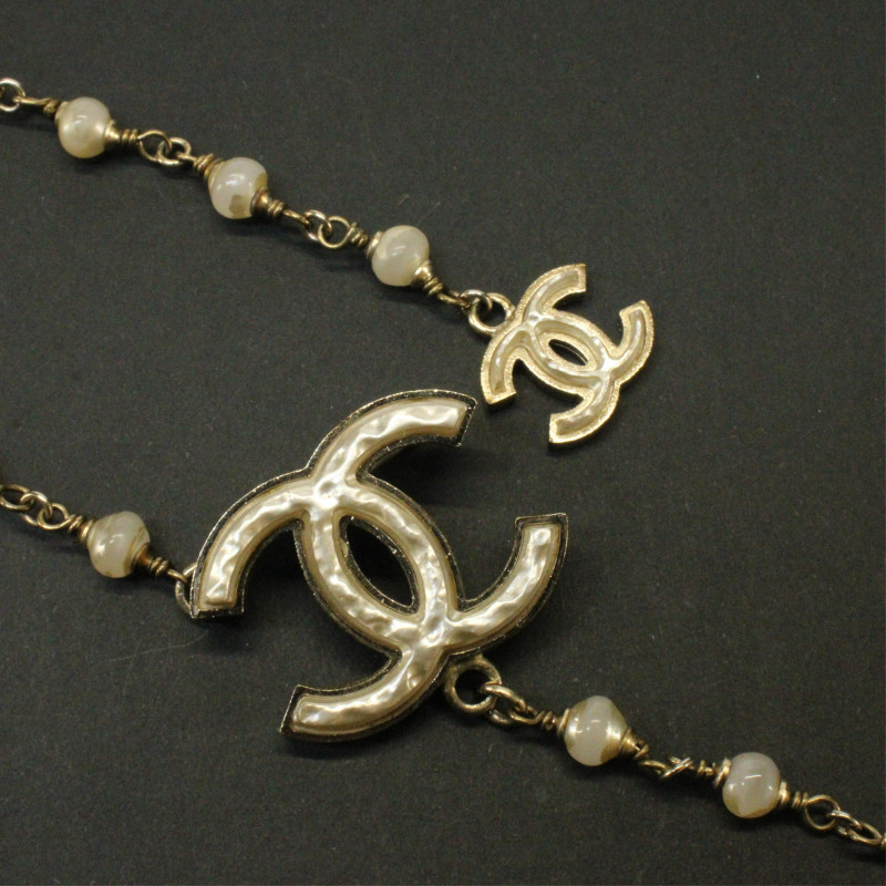 Chanel Bead and Chain Belt