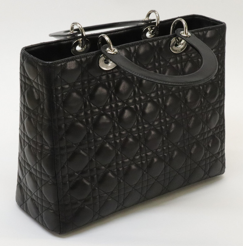 Christian Dior Large Cannage Lady