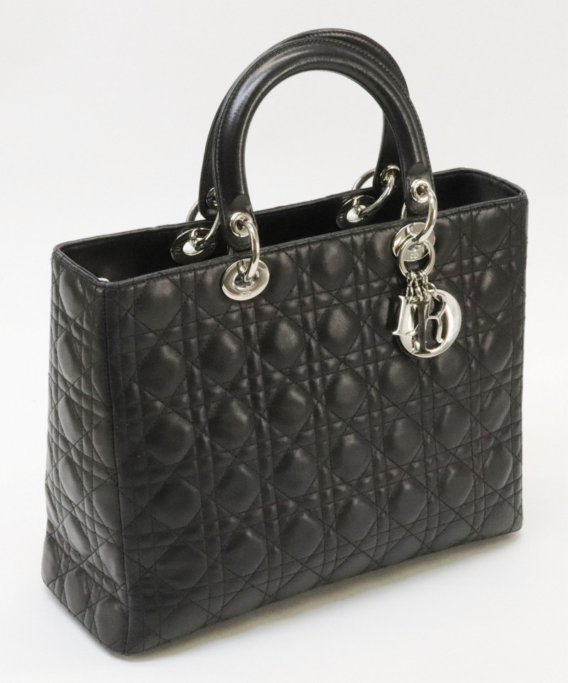 Christian Dior Large Cannage Lady