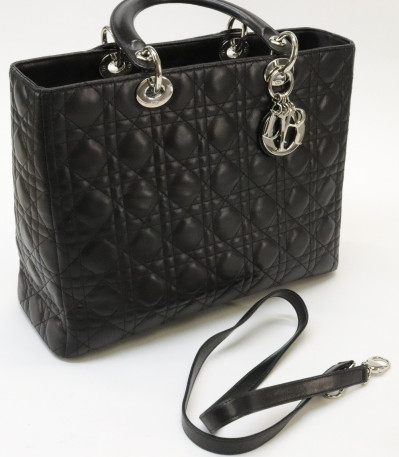 Christian Dior Large Cannage Lady