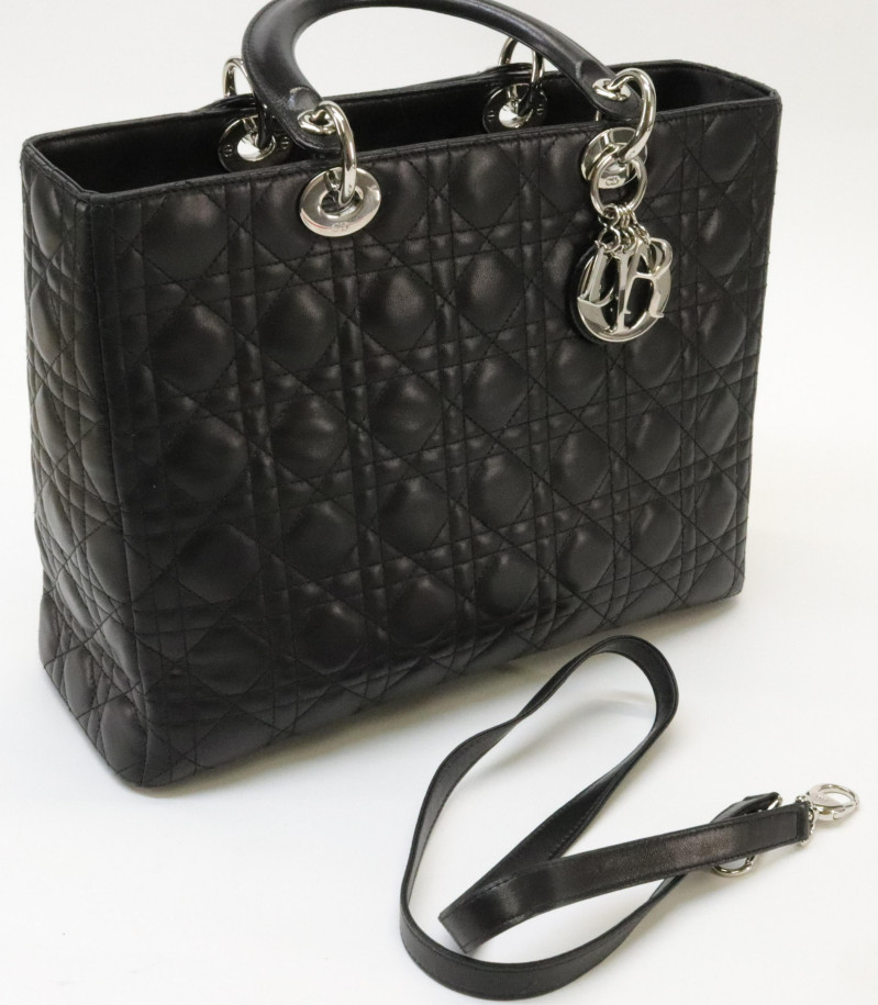 Christian Dior Large Cannage Lady