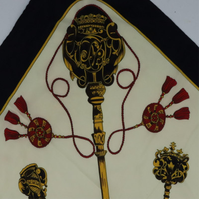 Hermes Silk Scarf Les Cles