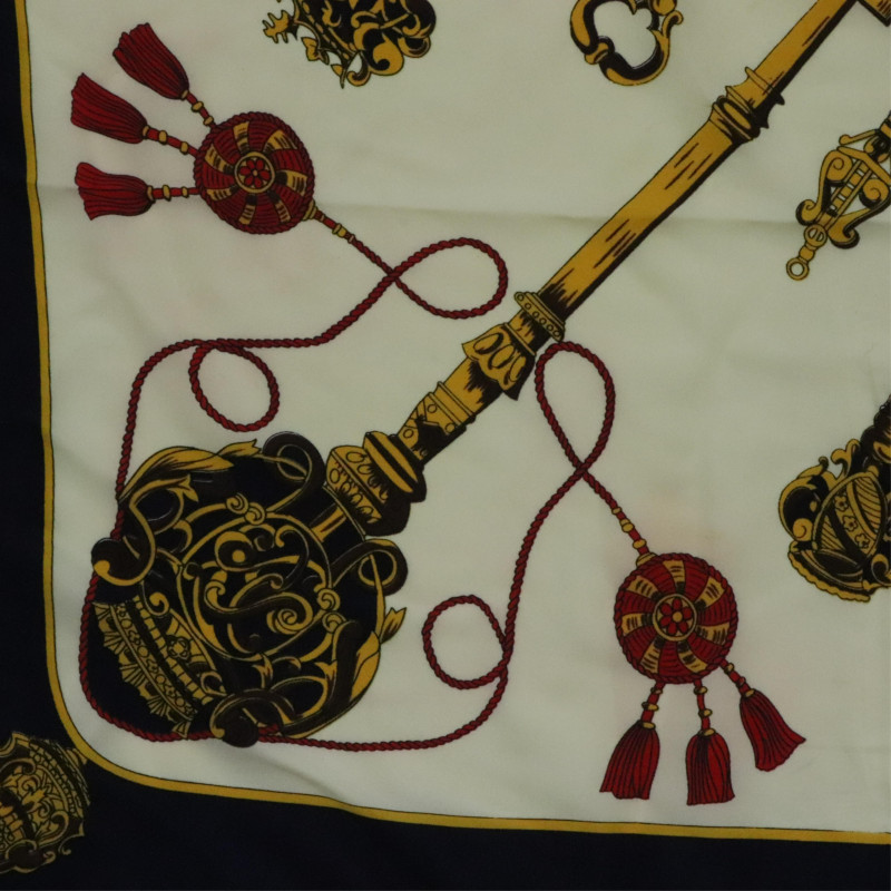 Hermes Silk Scarf Les Cles
