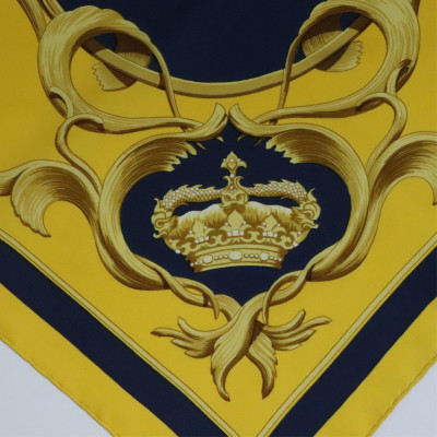 Hermes Silk Scarf Couronnes