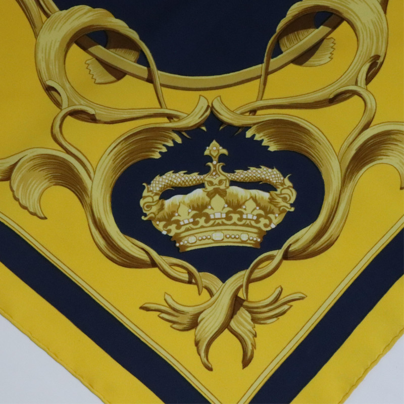 Hermes Silk Scarf Couronnes