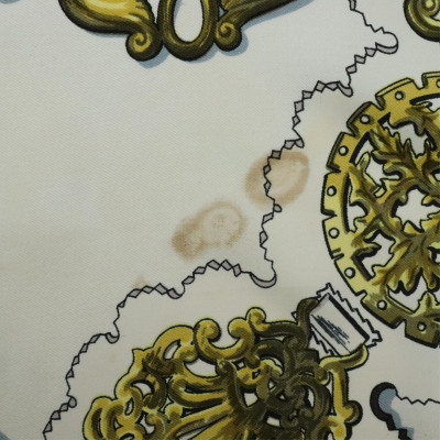 Hermes Silk Scarf Cuiveeries