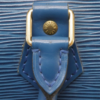 Louis Vuitton Blue Epi Leather Speedy 25