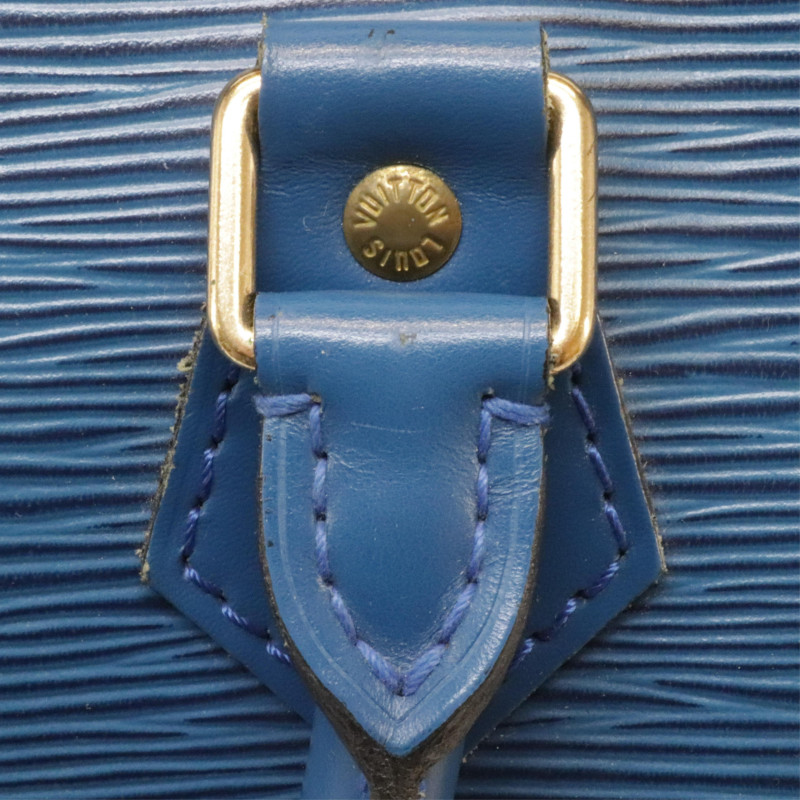Louis Vuitton Blue Epi Leather Speedy 25