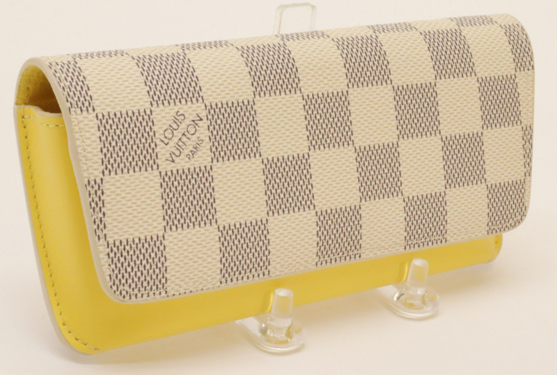 Louis Vuitton Damier Azur Woody Glasses Case