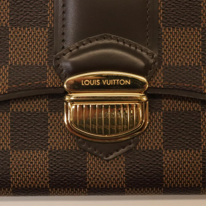 Louis Vuitton Damier Ebene Sistina Wallet