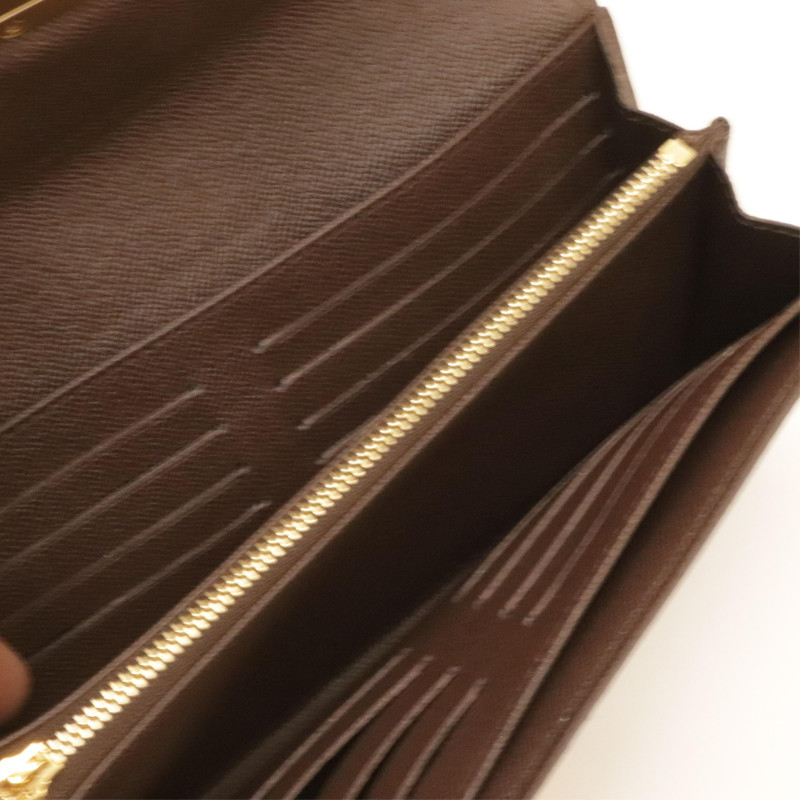 Louis Vuitton Damier Ebene Sistina Wallet