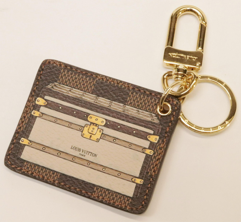 Louis Vuitton Damier Ebene Illustre Trunk Bagcharm