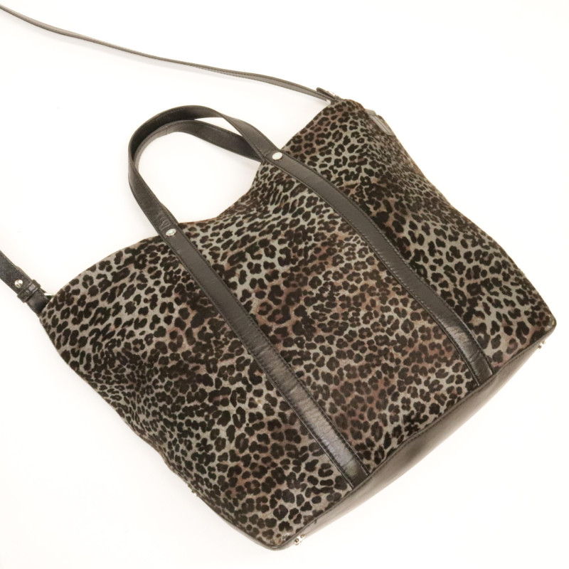Tiffany Co Leopard Shopper Tote
