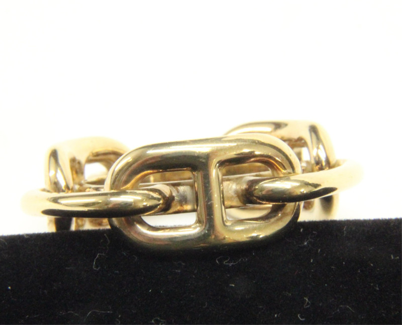 Hermes Chaine D&apos;Ancre Scarf Ring