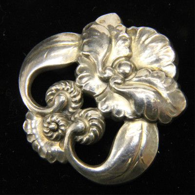 Georg Jensen Orchid Brooch 97