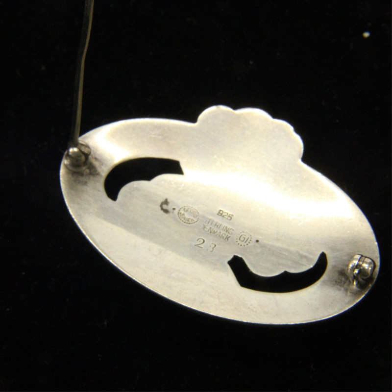Georg Jensen Flower Brooch 28