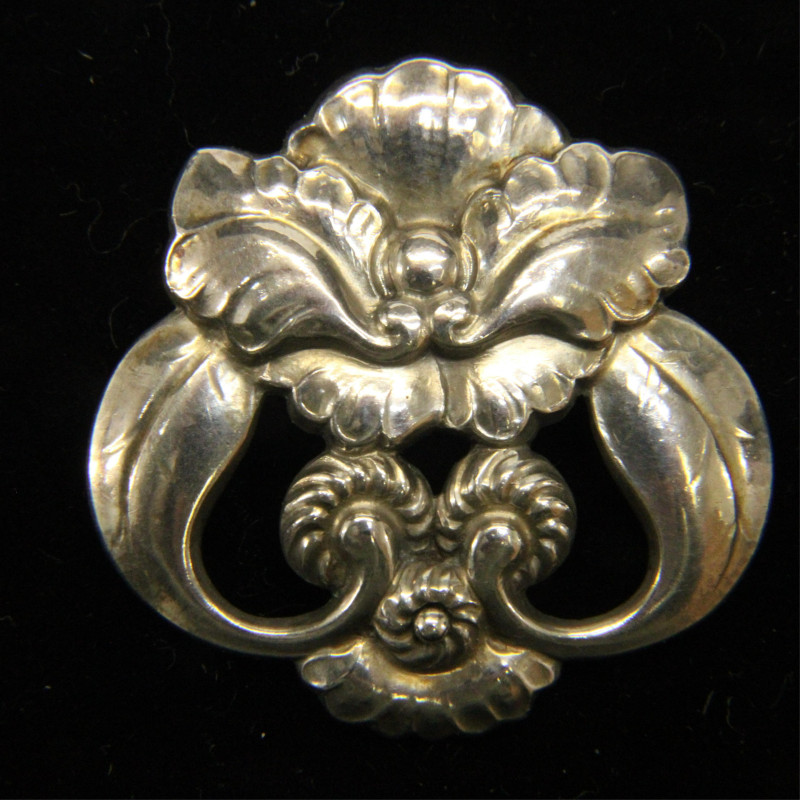 Georg Jensen Orchid Brooch 97