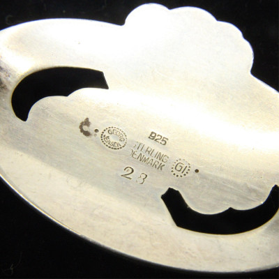 Georg Jensen Flower Brooch 28