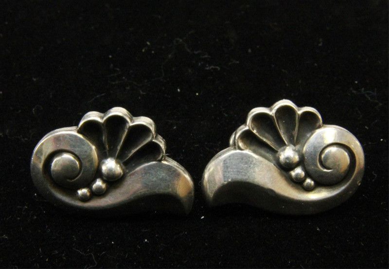 Georg Jensen Foliate Earrings 149