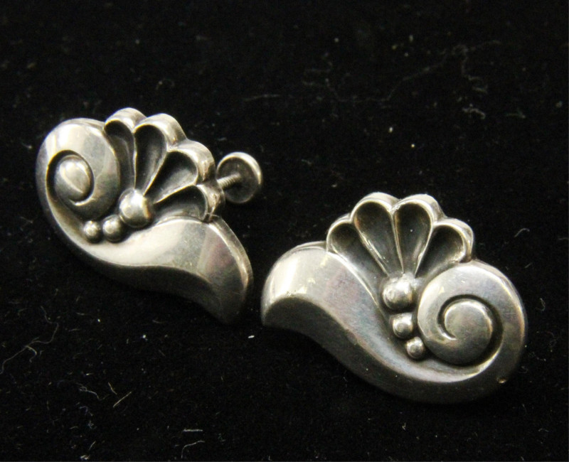 Georg Jensen Foliate Earrings 149
