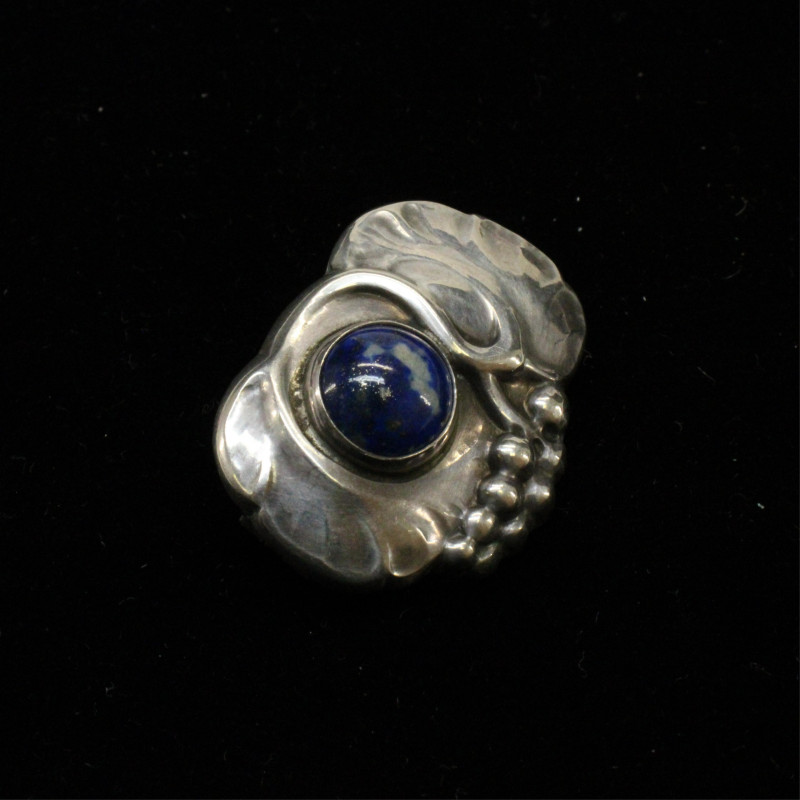 Georg Jensen Lapis Brooch 68 circa 19151927