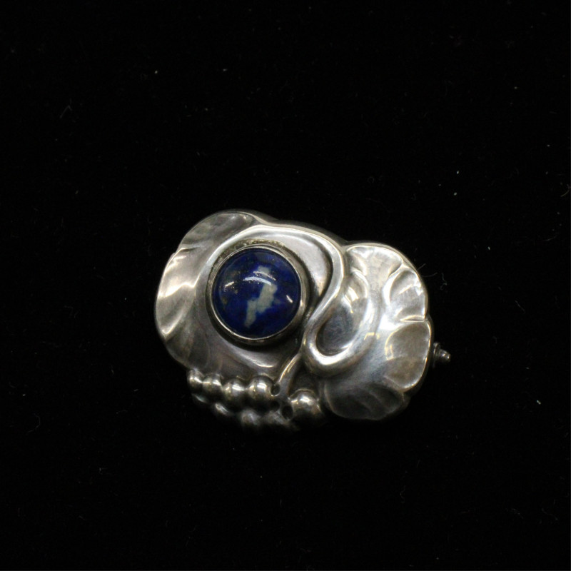 Georg Jensen Lapis Brooch 68 circa 19151927