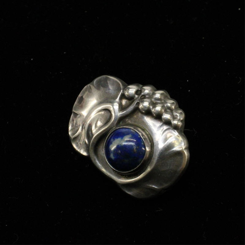 Georg Jensen Lapis Brooch 68 circa 19151927