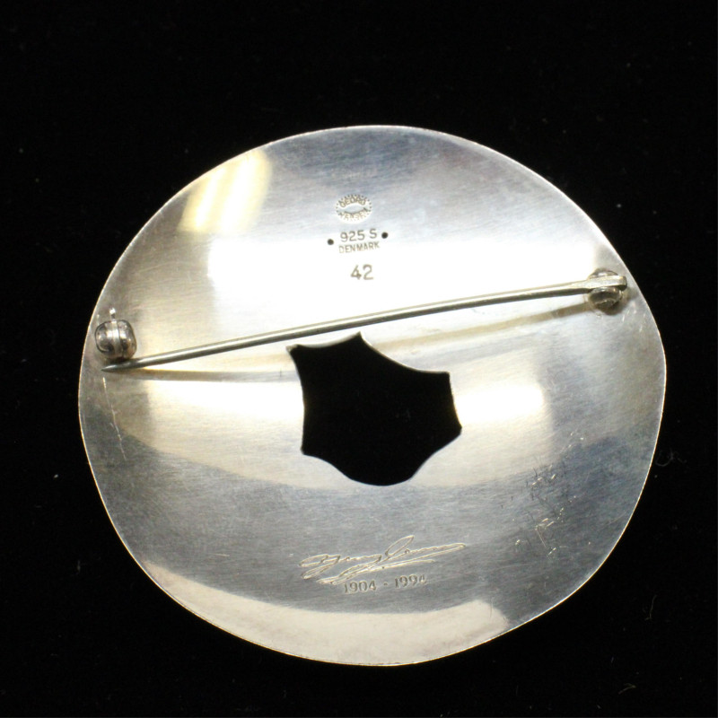 Georg Jensen 90th Anniversary Brooch 42
