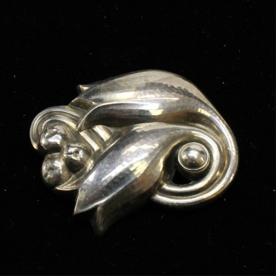 Georg Jensen Tulip Brooch 100C