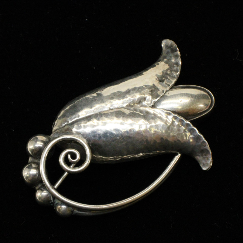 Georg Jensen Flower Brooch 112