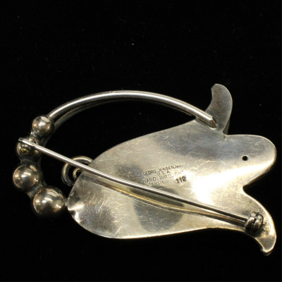 Georg Jensen Flower Brooch 112