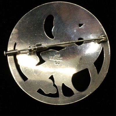 Georg Jensen Bird Eating Berries 53 c 193344