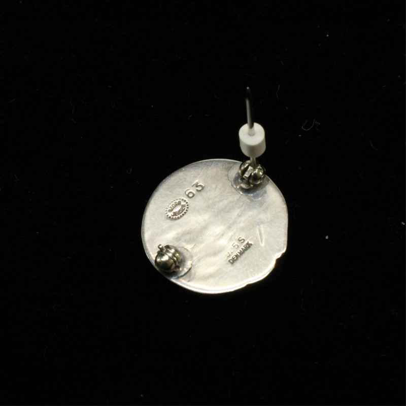 Georg Jensen Foliate Moonstone Pin 63
