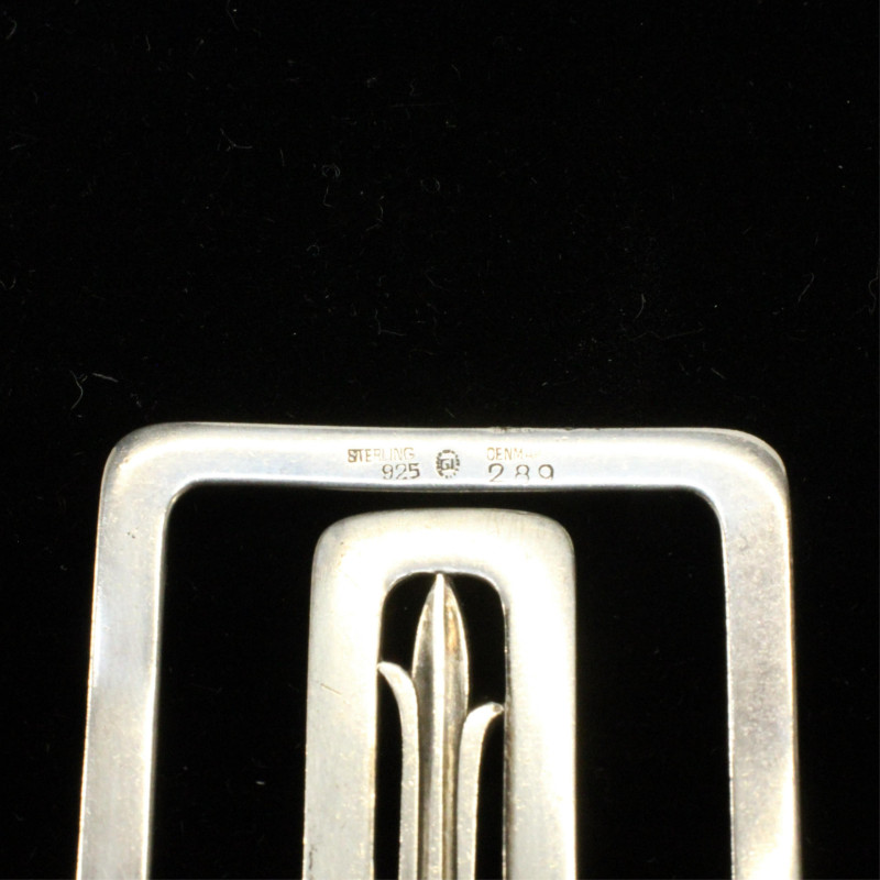 Georg Jensen Money Clip 289 circa 191025