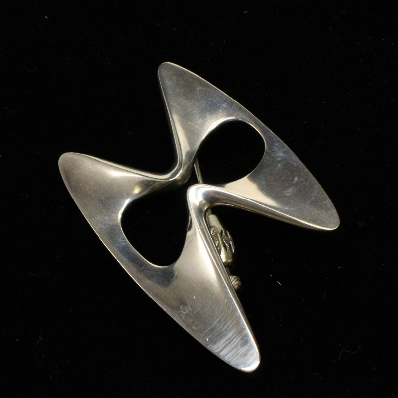 Georg Jensen Amoeba Brooch 369