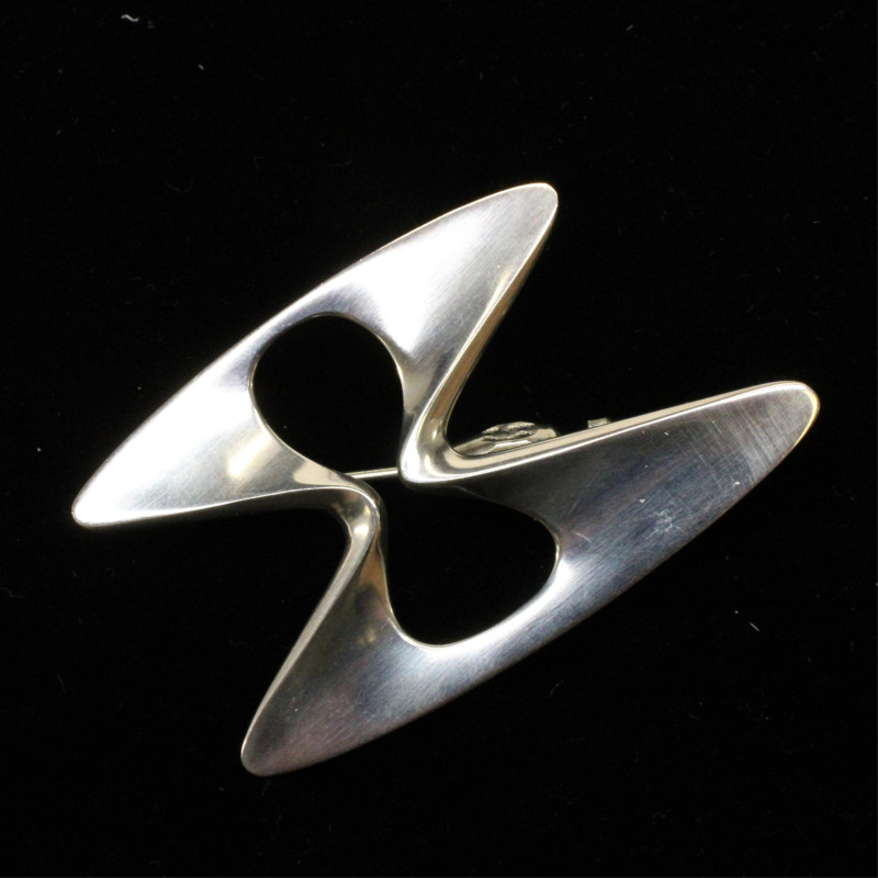 Georg Jensen Amoeba Brooch 369