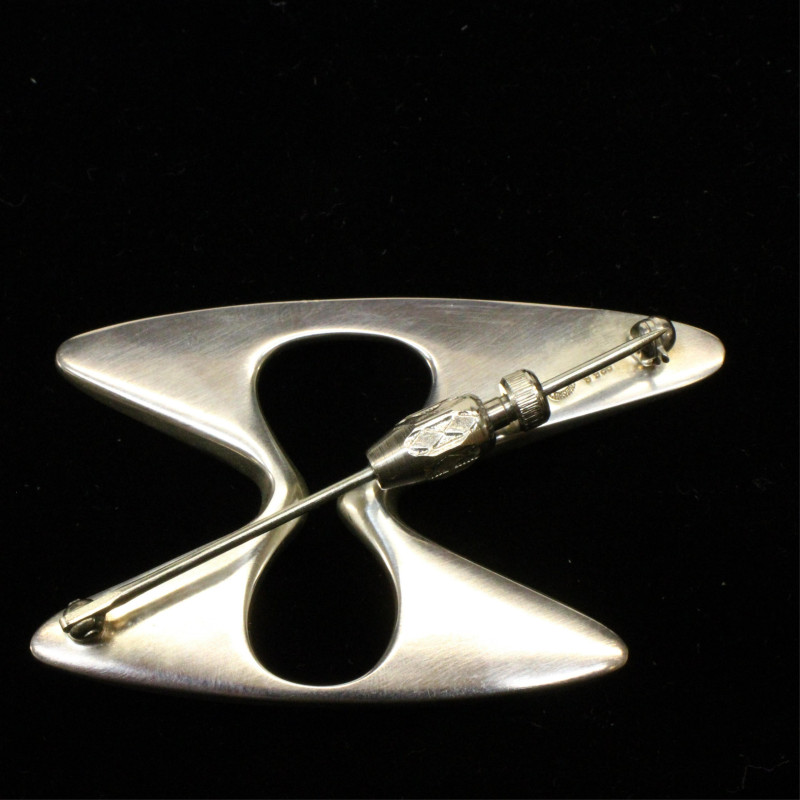 Georg Jensen Amoeba Brooch 369