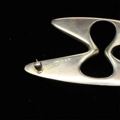 Georg Jensen Amoeba Brooch 369