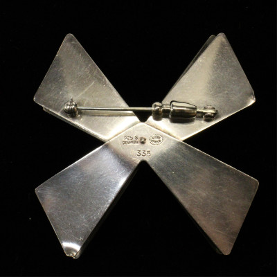Georg Jensen Bow Brooch 335