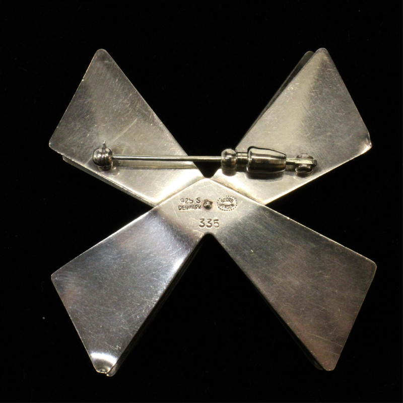Georg Jensen Bow Brooch 335