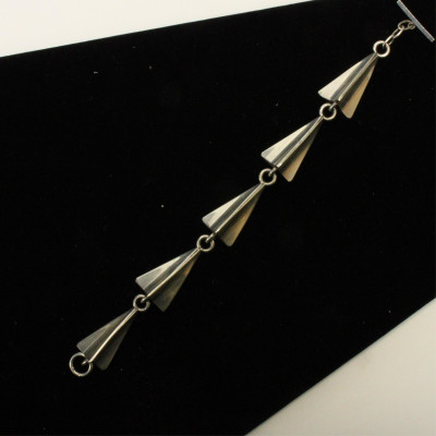 Georg Jensen Triangular Link Bracket Dragsted