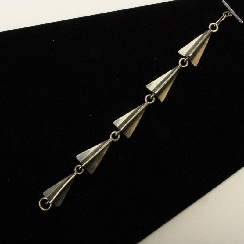 Georg Jensen Triangular Link Bracket Dragsted