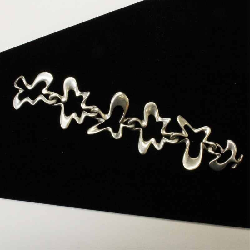 Georg Jensen Splash Bracelet Earrings Koppel