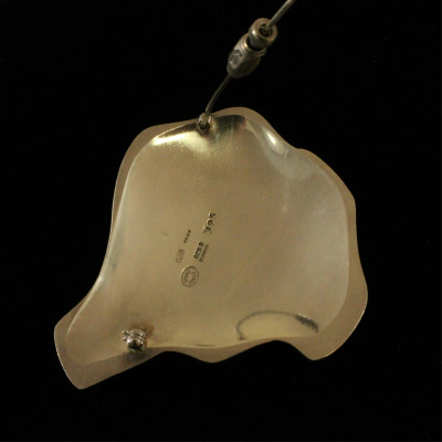 Georg Jensen Modernist Brooch 395 Kortzau