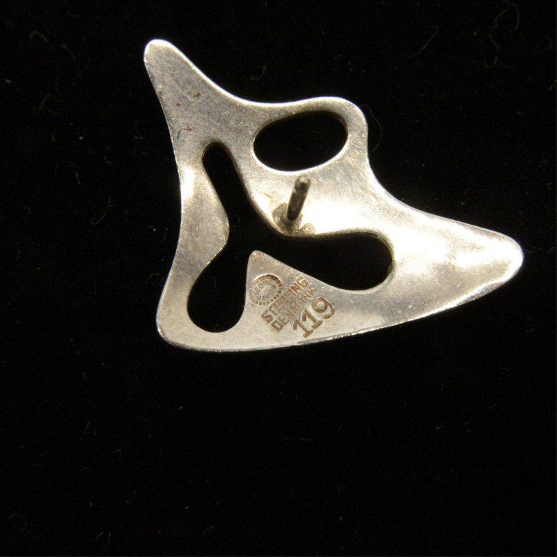 Georg Jensen Earrings Brooch 119 325 Koppel