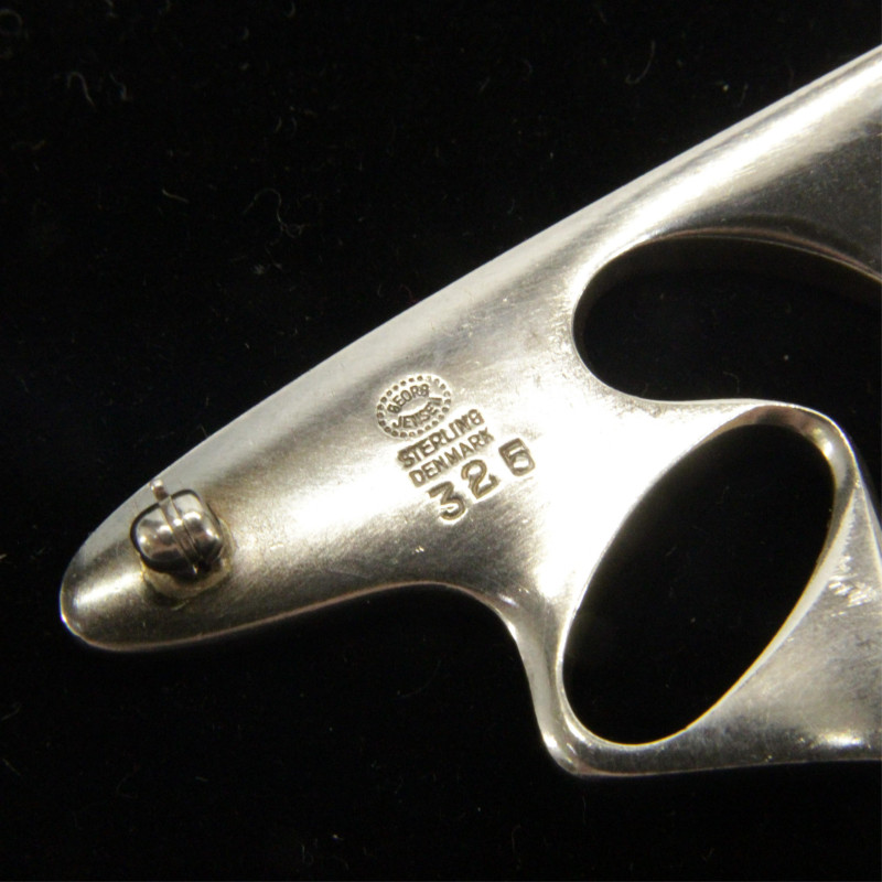 Georg Jensen Earrings Brooch 119 325 Koppel