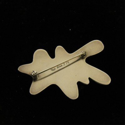 Georg Jensen Enamel Splash Brooch 371 Koppel