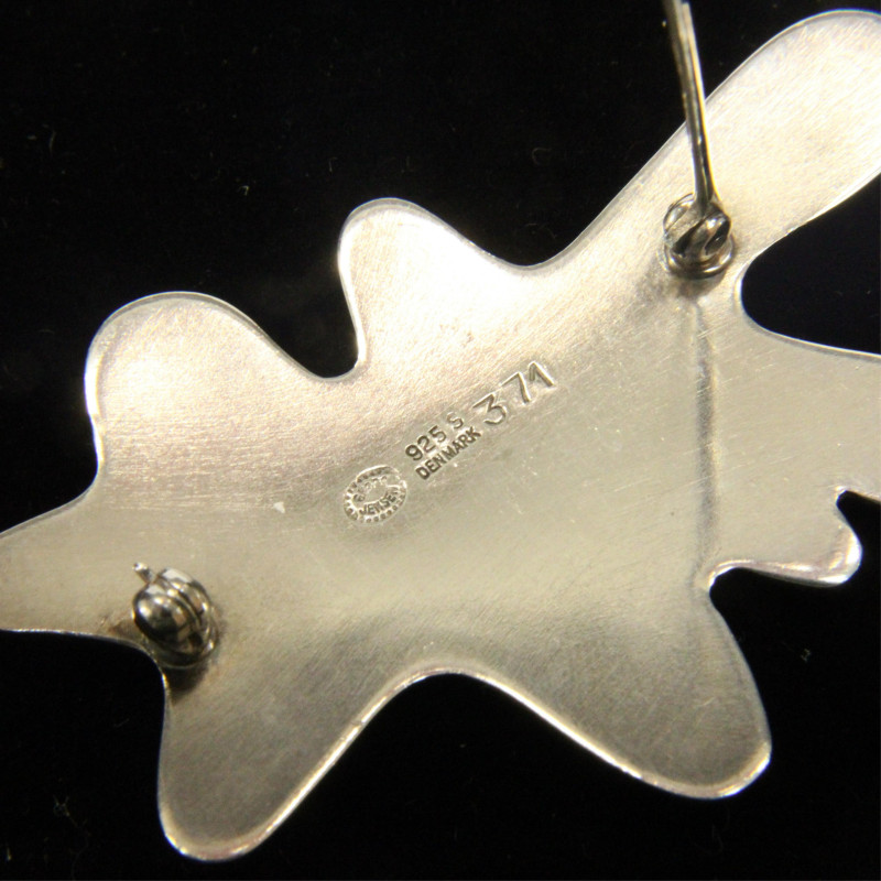Georg Jensen Enamel Splash Brooch 371 Koppel